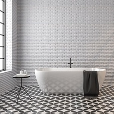 Revêtement de salle de bain proche de Mulhouse, dans le Haut-Rhin